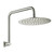 Kaya Gooseneck Shower Arm Set 3Star 9lpm PVD Brushed Nickel [201906]