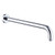 Kaya Curved Round Shower Arm 400mm Depth x 82mm Height Polished Chrome [201932]