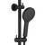 Kaya Rail Twin Shower 9lpm Electroplated Matte Black 3Star [201942]