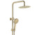 Kaya Rail Twin Shower 9lpm PVD Urban Brass 3Star [201950]