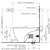 Care 800 Cleanflush® Wall Faced Invisi Series II® Toilet Suite With Double Flap Seat [137916]