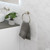 Kaya Round Cover Plate Brushed Nickel [201953]