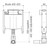 Invisi Series II Cistern with Adjustable Flush Pipe 45/3L 4Star [192507]