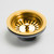 Basket Waste with Extended Screw Length Brushed Gold [286066]