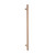 Round Vertical Single Heated Towel Bar 40mm X 950mm Champagne [295127]
