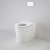 Liano Cleanflush® Invisi Series II® Easy Height Wall Faced Suite w/Liano Care Single Flap Seat White 4Star [137940]