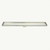 Radiant Tile Insert Linear Shower Grate - 900 mm length + 90mm outlet - Brushed Satin [295550]