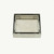 Tile Insert Square Shower Grate 100mm + 90mm Outlet Brushed Satin [295554]