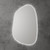 Tarcoola Asymmetric LED Mirror 553*903*36mm Matte White [295603]