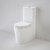 Liano Cleanflush® Close Coupled Easy Height Back-to-Wall Faced Suite w/Liano Double Flap Seat White 4Star [137945]