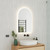 Backlit Arch Shape Mirror with Cool Light 500x800x45mm 47Watts [293380]