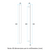 Flat/Pill 12Volt Matt Black Vertical Bar 900x50x50mm 25Watts [293392]