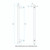 Square 12Volt Matt Black Vertical Bar 900x142x100mm 30Watts with Optional Hook [293413]