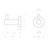 Bloom Robe Hook Chrome [294881]