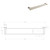 Bloom Shower Shelf Brushed Brass [294994]