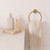 Soul Hand Towel Ring Brushed Brass [294949]