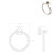 Soul Hand Towel Ring Chrome [294953]