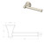 Eternal Toilet Roll Holder Brush Copper [294966]