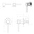 Soul Groove Wall Mixer Matte White [295702]