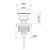 Liano II Pop-up Plug and Waste 40mm Gunmetal [293560]