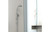 Vivid Twin Rail Shower 5Star Matte Black [139347]