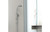 Vivid Twin Rail Shower 5Star Matte Black [139347]