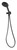 Vivid Hand Shower 5Star Matte Black [139343]