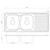 Double Left Hand Bowl Sink Stainless Steel [139371]