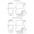 Suite Alpha Back-to-Wall Rimless Standard Seat White 4Star [194383]