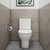 Suite Alpha Back-to-Wall Rimless Standard Seat White 4Star [194383]