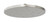 LuxeXP Shower Rose 250mm Round Brushed Nickel [296163]