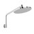Ormond High Rise Shower Arm and Rose Chrome [296444]