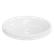 Coast Round Semi-Inset Basin 495mm White Gloss 0 Tap Holes [294706]