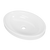 Coast Round Semi-Inset Basin 495mm White Gloss 0 Tap Holes [294706]