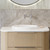 Coast Round Semi-Inset Basin 495mm White Gloss 0 Tap Holes [294706]