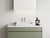 Cove Square Semi-Inset Basin 460mm White Gloss 1 Tap Hole [294711]