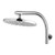 Vivid High-Rise Shower Arm & Round Rose 230mm 3Star Chrome [150451]