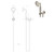 Eternal Handshower on Hook Chrome [296110]