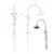 Eternal Gooseneck Twin Shower Set Black [296099]