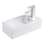 Linea Right Hand Wall-Hung Basin White 1 Tap Hole [151133]