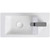 Linea Right Hand Wall-Hung Basin White 1 Tap Hole [151133]
