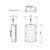 Urbane II Sensor Hob Mounted Soap Dispenser Gunmetal [294674]