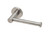 Radii Toilet Roll Holder with Round Plate Brushed Nickel [151455]