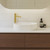 Oval Flute Basin 490mm White Gloss [294708]
