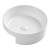 Reba Semi Recessed Round Basin, No Tap Hole, White [182691]