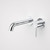 Liano II Wash Basin/Bath Mixer Round Cover Plates x2 175mm Chrome Lead Free [296004]