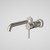 Liano II Wash Basin/Bath Trim Kit Round Cover Plates x2 175mm Brushed Nickel Lead Free [296132]