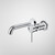 Round Cover Plates Liano II Wash Basin/Bath Trim Kit x2 175mm Chrome Lead Free [296101]