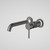 Round Cover Plates Liano II Wash Basin/Bath Trim Kit x2 175mm Gunmetal Lead Free [296050]