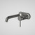 Liano II Wash Basin/Bath Trim Kit Round Cover Plate 175mm Gunmetal Lead Free [295956]